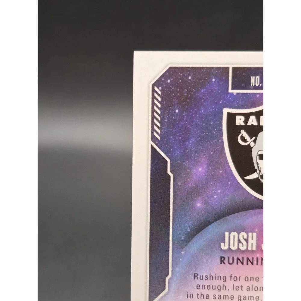 2023 Panini Absolute Josh Jacobs #SG-11 Star Gazing Orange /75 Packers Raiders